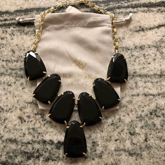Kendra Scott Jewelry - SOLD-Kendra Scott Harlow Necklace - Black-New Kendra Scott Jewelry - SOLD-Kendra Scott Harlow Necklace - Black-New